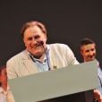 Gérard Depardieu à Nice pour la cloture du 1er Festival du Cinéma Russe à l'Acropolis le 16 juin 2013