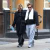 Meg Ryan et son compagnon John Mellencamp se promènent à New York le 14 octobre 2013