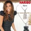 Eva Longoria dans la publicité pour Haribo bijoux.