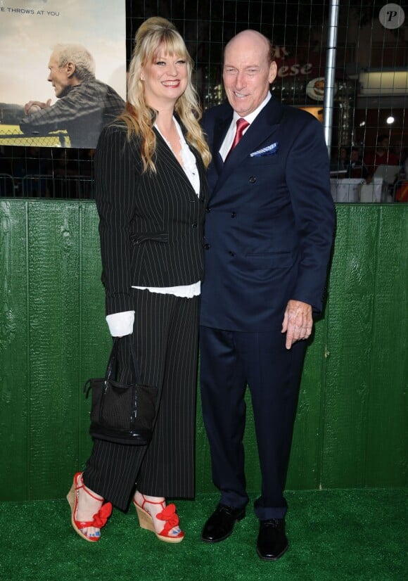 Ed Lauter et sa femme Marchell Williams à Los Angeles le 20 septembre 2012