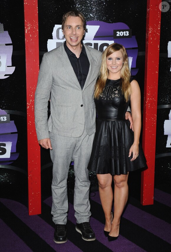Dax Shepard et Kristen Bell à Nashville, le 5 juin 2013.
