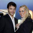 Elodie Gossuin et son mari Bertrand Lacherie à la soirée BMWi Borne Electric Tour à Paris. Le 3 avril 2013.