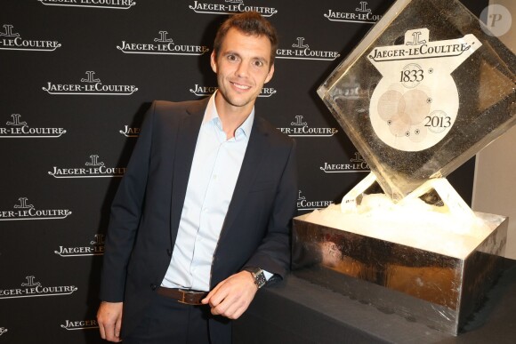 Paul-Henri Mathieu à la soirée Jaeger-LeCoultre organisée à Paris Place Vendôme pour le premier anniversaire de la nouvelle boutique de la maison. Le 17 octobre 2013