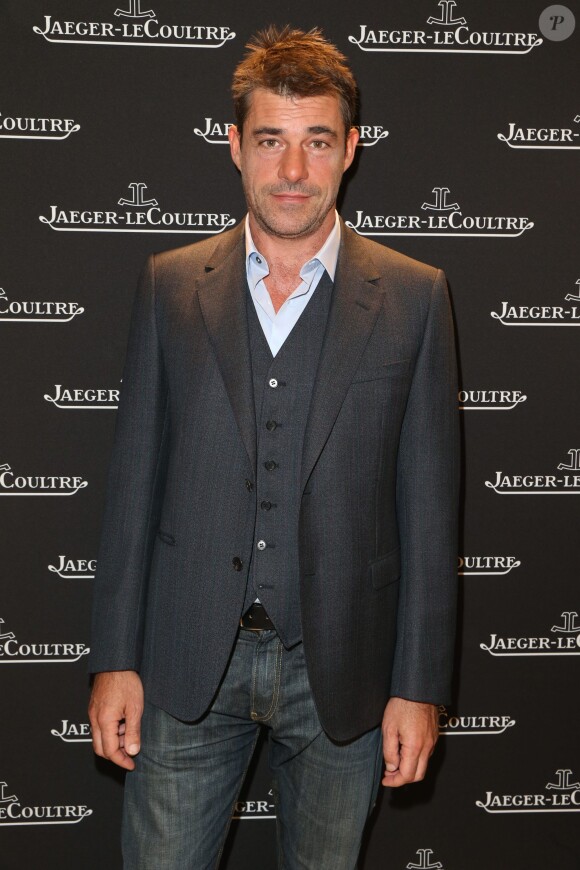 Thierry Neuvic à la soirée Jaeger-LeCoultre organisée à Paris Place Vendôme pour le premier anniversaire de la nouvelle boutique de la maison. Le 17 octobre 2013