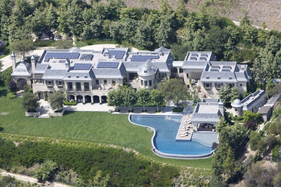 La sublime demeure de Gisele Bündchen et Tom Brady à Brentwood du côté de Los Angeles, le 2 juin 2013