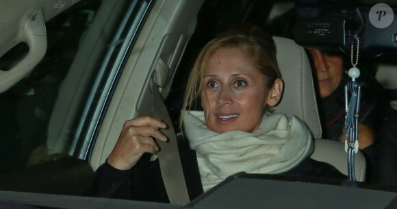 Exclusif - Lara Fabian après son concert à Lille le 5 octobre 2013.