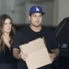 Rob et sa grande soeur Khloé Kardashian à Los Angeles, le 6 juin 2013.