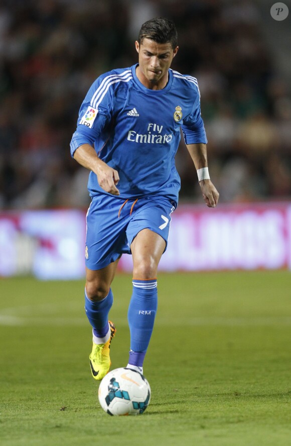 Cristiano Ronaldo sous le maillot du Real Madrid, le 25 septembre 2013.