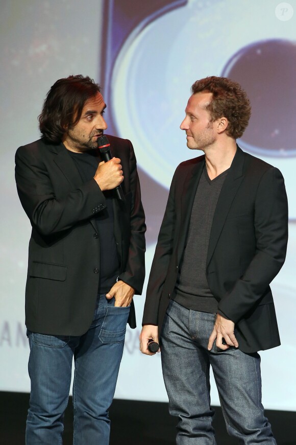 André Manoukian et Sinclair, à Paris, en septembre 2012.