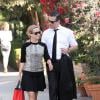 Reese Witherspoon et son mari Jim Toth look à Los Angeles, le 21 octobre 2013.