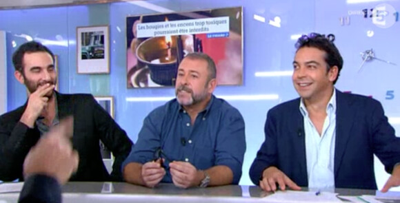 Jeudi 24 octobre, sur le plateau de "C à vous" sur France 5, Anne-Sophie Lapix a été victime d'un nouveau fou rire.