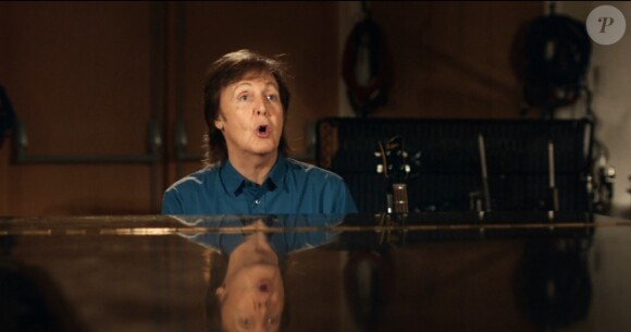 Extrait du clip du nouveau single de Paul McCartney, Queenie Eye.