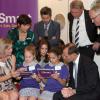La princesse Mary de Danemark et le prince Frederik prenaient part le 25 octobre 2013 à Sydney au lancement de eSmart Homes Digital License, The Alannah and Madeline Foundation.