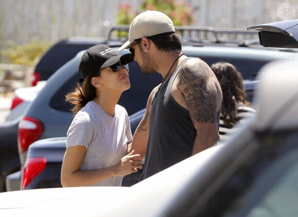 Eva Longoria et Eduardo Cruz à Los Angeles en avril 2012