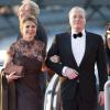 Le prince Carlos de Bourbon-Parme et la princesse Annemarie lors de la journée d'intronisation du roi Willem-Alexander des Pays-Bas le 30 avril 2013 à Amsterdam.