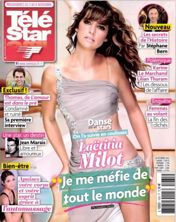 Magazine Télé Star du 2 au 8 novembre 2013.