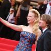 Nicole Kidman et son mari Keith Urban à Cannes, le 19 mai 2013.
