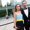 Natalie Portman et son mari Benjamin Millepied à New York le 19 septembre 2013.