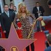 La socialite Paris Hilton inaugure son étoile sur le Walk of Fame de Moscou, le samedi 2 novembre 2013.