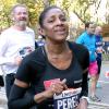 Marie-José Pérec lors du marathon de New York, le 3 novembre 2013