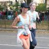 Christy Turlington lors du marathon de New York le 3 novembre 2013