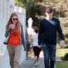 Exclusif - Michael C. Hall et sa petite amie Morgan MacGregor passent un moment romantique, à Los Feliz, le 3 novembre 2013.