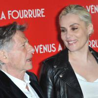 Roman Polanski : Radieux avec sa Vénus à la fourrure Emmanuelle Seigner