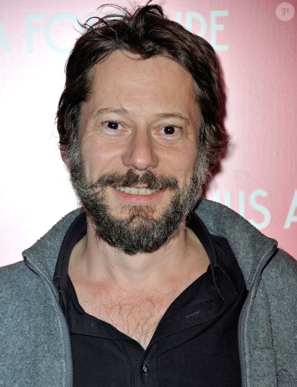Mathieu Amalric lors de la première du film La Vénus à la fourrure à Paris le 4 novembre 2013.