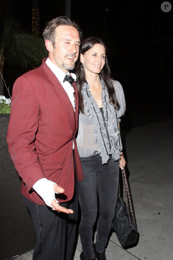 Courteney Cox et son ex-mari David Arquette à Los Angeles le 1er juin 2011