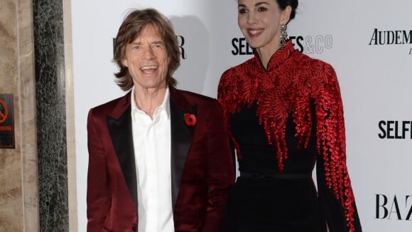 Mick Jagger : Chic et souriant pour sa chérie L'Wren Scott