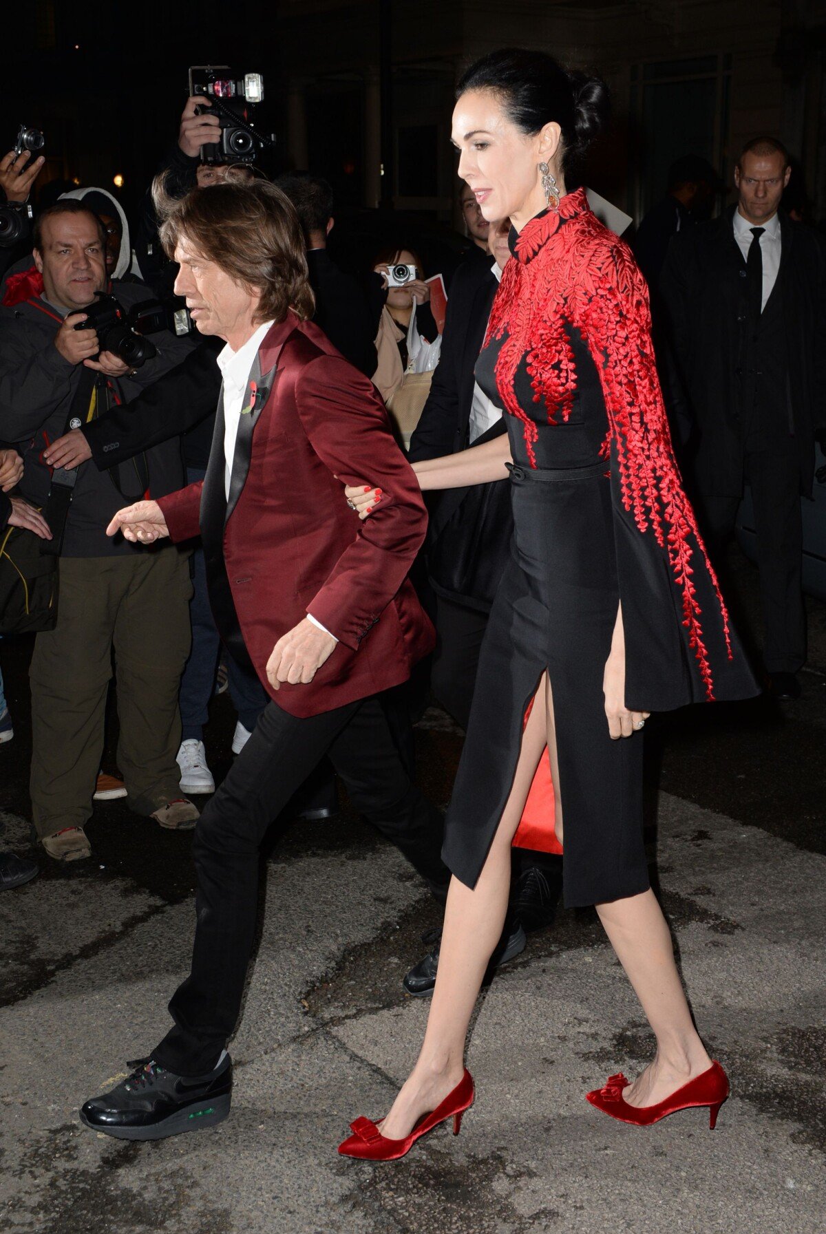 Photo Mick Jagger Et Sa Compagne L Wren Scott Arrivent L H Tel