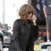 Jennifer Aniston en tournage à Manhattan, New York, le 29 juillet 2013.