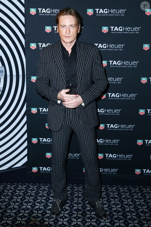 Benoît Magimel lors de la soirée TAG Heuer qui célèbre le 50eme anniversaire de son icône, la CARRERA, au pavillon Vendôme à Paris, le 6 novembre 2013.