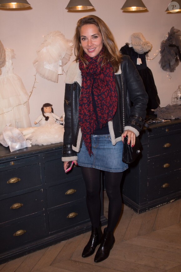 Exclusif - Melissa Theuriau lors de la soirée Bonpoint Paris, le 06 Novembre 2013