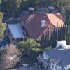 Vue aérienne de la maison de Robert Pattinson, le mercredi 30 octobre 2013, à Los Angeles