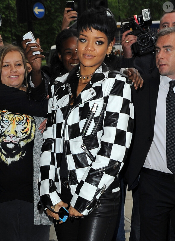 Rihanna à Londres le 11 septembre 2013