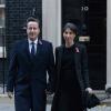 Le premier Ministre David Cameron et sa femme Samantha se rendent à la cérémonie du souvenir durant Remembrance Day au Cénotaphe de Whitehall à Londres, le 10 novembre 2013