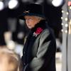 La reine Elizabeth ll lors des cérémonie du Remembrance Day au Cénotaphe de Whitehall à Londres, le 10 novembre 2013