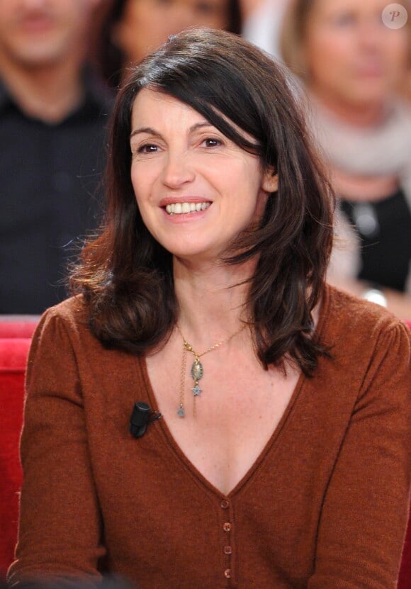 Zabou Breitman - Enregistrement de l'émission "Vivement Dimanche" le 23 janvier 2013.