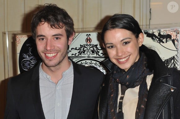 Yaniss Lespert et Roberta - Gala d'enfance majuscule au profit de l'enfance maltraitée a la salle Gaveau é Paris le 25 février 2013.