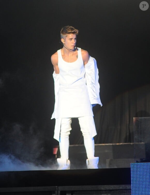 Justin Bieber en concert à Rio de Janeiro au Bresil, le 2 novembre 2013.
