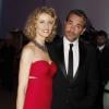 Alexandra Lamy et Jean Dujardin lors du dîner du 65e anniversaire du Festival de Cannes le 20 mai 2012