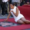 Jennifer Hudson reçoit son étoile sur le Hollywood Walk of Fame à Los Angeles, le 13 novembre 2013.