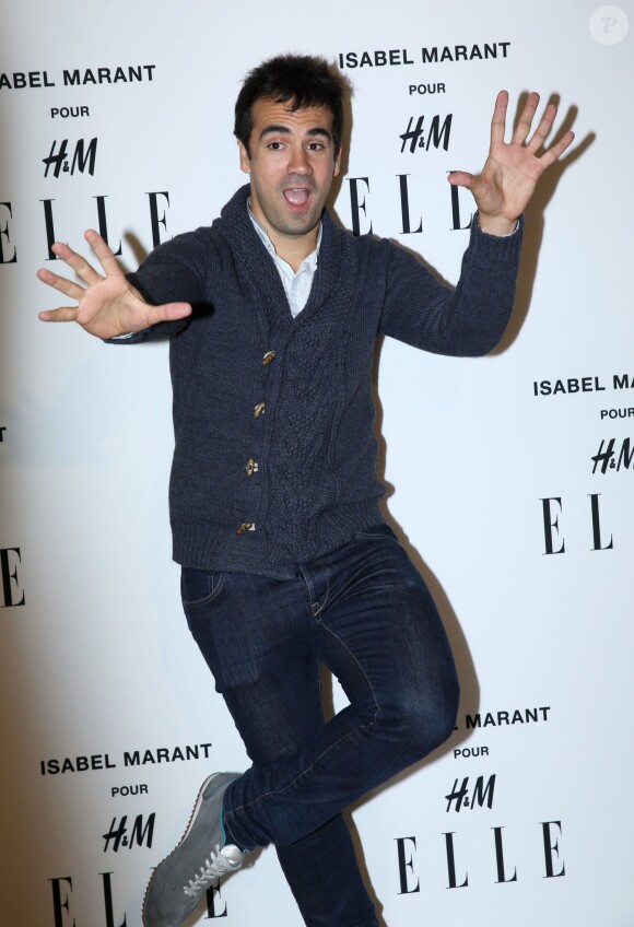 Alex Goude assiste à la soirée "Isabel Marant pour H&M" sur les Champs Elysees à Paris le 13 novembre 2013