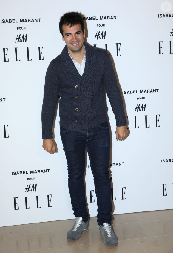 Alex Goude assiste à la soirée "Isabel Marant pour H&M" sur les Champs Elysees à Paris le 13 novembre 2013
