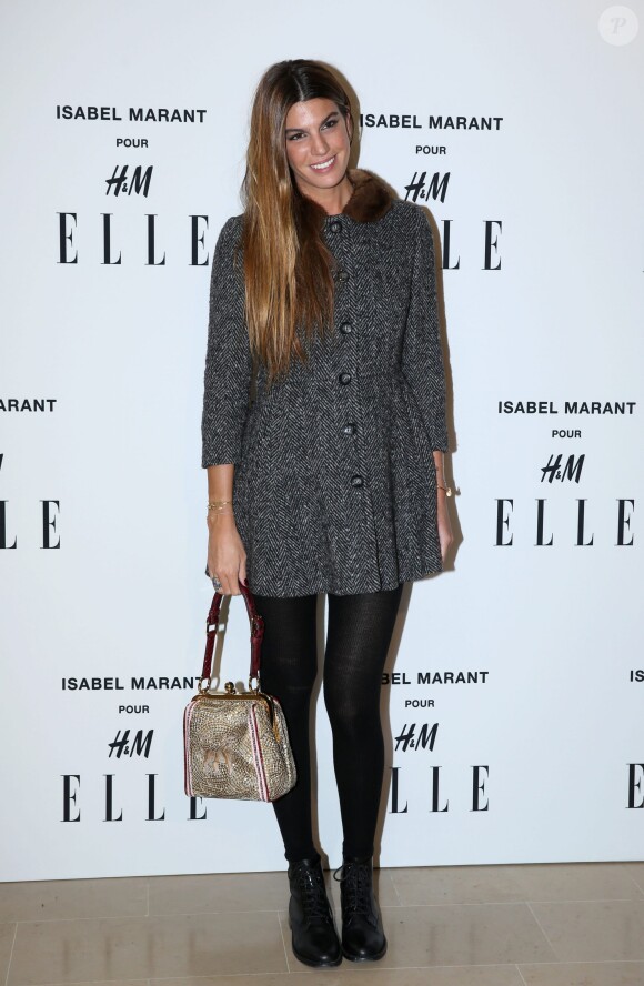 Bianca Brandolini assiste à la soirée "Isabel Marant pour H&M" sur les Champs Elysees à Paris le 13 novembre 2013