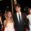 Alain-Fabien Delon (fils de Alain Delon) et sa compagne Léa lors du 66e Festival du film de Cannes le 21 mai 2013.