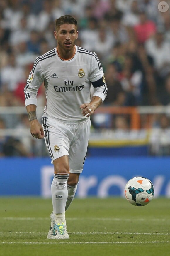 Sergio Ramos à Madrid, le 18 août 2013.