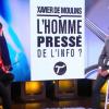 Xavier de Moulins, invité de l'émission Le Tube sur Canal+, le samedi 16 novembre 2013.