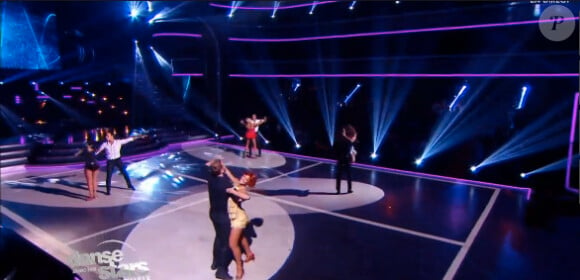 Les demi-finalistes lors du marathon de la danse, dans Danse avec les stars 4, le 16 novembre 2013 sur TF1.